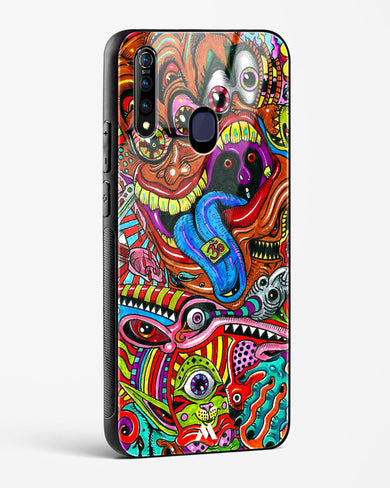 Psychedelic Monster Art Glass Case Phone Cover (Vivo)