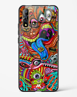 Psychedelic Monster Art Glass Case Phone Cover-(Vivo)