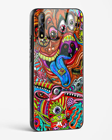 Psychedelic Monster Art Glass Case Phone Cover (Vivo)