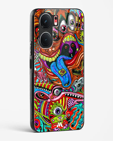 Psychedelic Monster Art Glass Case Phone Cover (Vivo)