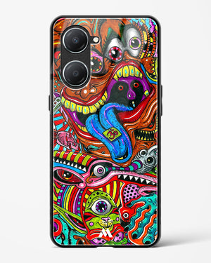 Psychedelic Monster Art Glass Case Phone Cover (Vivo)