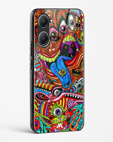 Psychedelic Monster Art Glass Case Phone Cover (Vivo)