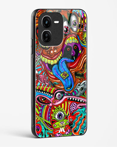 Psychedelic Monster Art Glass Case Phone Cover (Vivo)