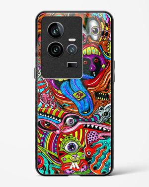 Psychedelic Monster Art Glass Case Phone Cover (Vivo)
