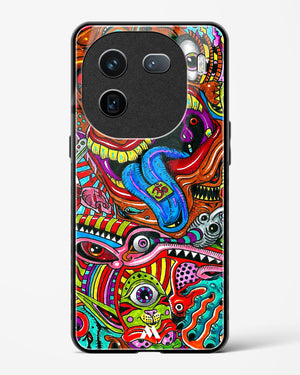 Psychedelic Monster Art Glass Case Phone Cover (Vivo)