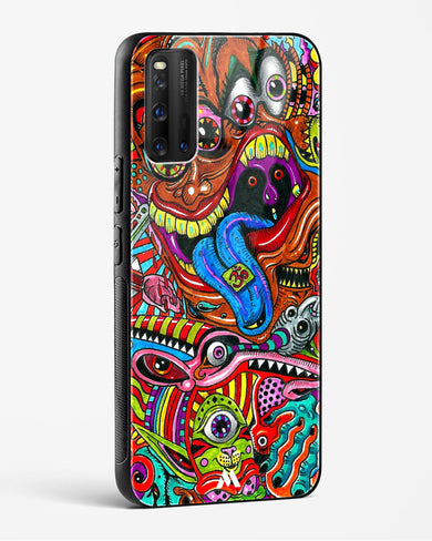 Psychedelic Monster Art Glass Case Phone Cover (Vivo)