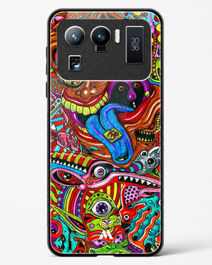 Psychedelic Monster Art Glass Case Phone Cover-(Xiaomi)