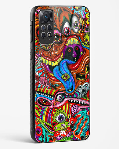 Psychedelic Monster Art Glass Case Phone Cover-(Xiaomi)