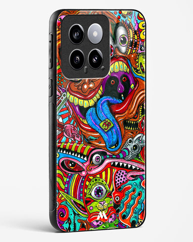 Psychedelic Monster Art Glass Case Phone Cover-(Xiaomi)