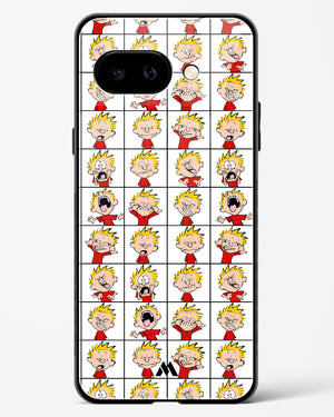 Calvin Making Faces Glass Case Phone Cover (Google)