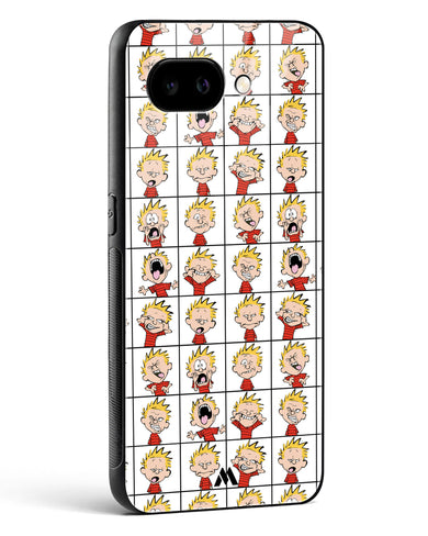 Calvin Making Faces Glass Case Phone Cover (Google)