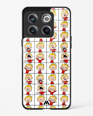 Calvin Making Faces Glass Case Phone Cover (OnePlus)
