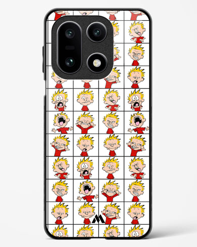Calvin Making Faces Glass Case Phone Cover (OnePlus)