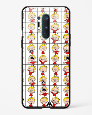 Calvin Making Faces Glass Case Phone Cover (OnePlus)