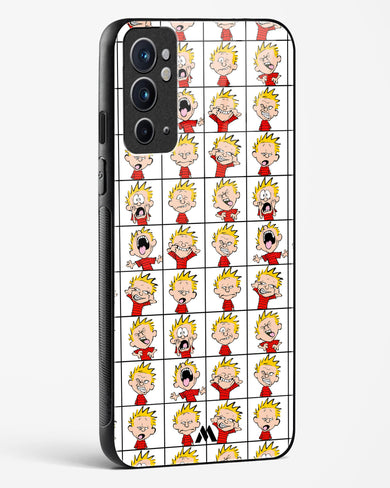 Calvin Making Faces Glass Case Phone Cover (OnePlus)
