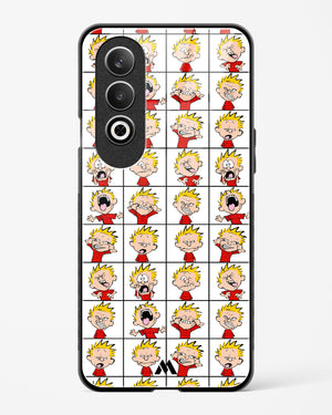 Calvin Making Faces Glass Case Phone Cover (OnePlus)