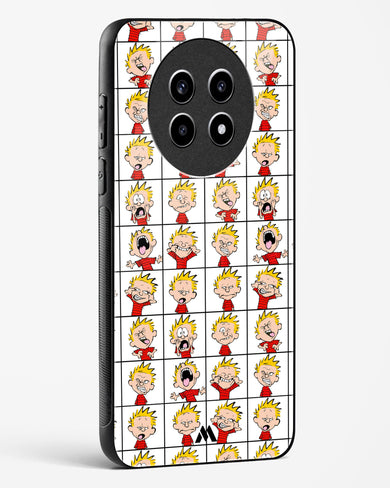 Calvin Making Faces Glass Case Phone Cover (Realme)