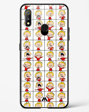Calvin Making Faces Glass Case Phone Cover (Realme)