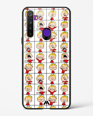 Calvin Making Faces Glass Case Phone Cover (Realme)