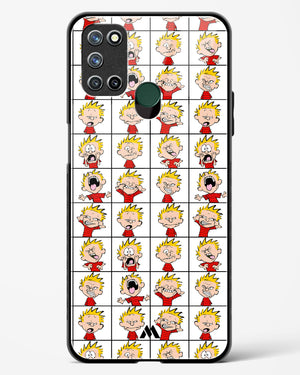 Calvin Making Faces Glass Case Phone Cover (Realme)