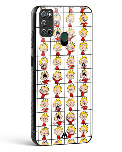 Calvin Making Faces Glass Case Phone Cover (Realme)