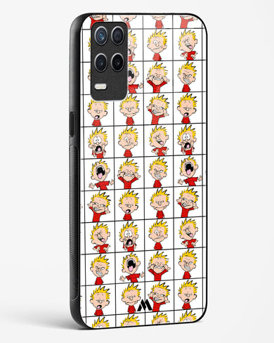 Calvin Making Faces Glass Case Phone Cover (Realme)