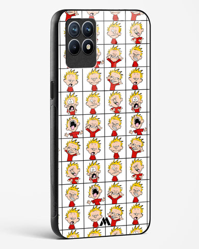 Calvin Making Faces Glass Case Phone Cover (Realme)