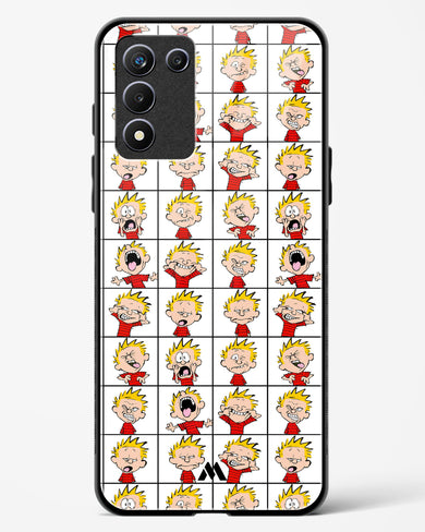Calvin Making Faces Glass Case Phone Cover (Realme)
