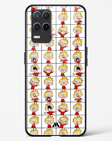 Calvin Making Faces Glass Case Phone Cover (Realme)