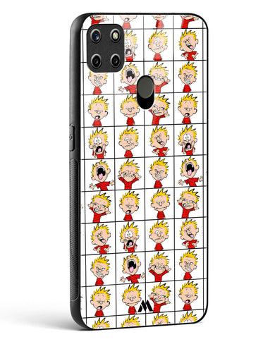Calvin Making Faces Glass Case Phone Cover (Realme)