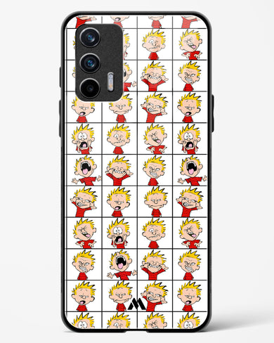 Calvin Making Faces Glass Case Phone Cover (Realme)
