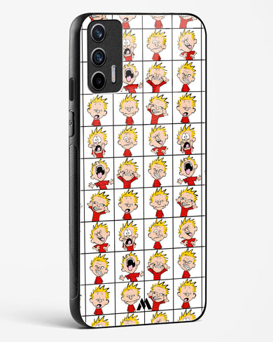 Calvin Making Faces Glass Case Phone Cover (Realme)