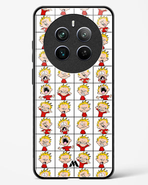 Calvin Making Faces Glass Case Phone Cover (Realme)