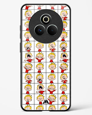 Calvin Making Faces Glass Case Phone Cover (Realme)