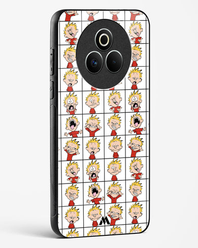 Calvin Making Faces Glass Case Phone Cover (Realme)