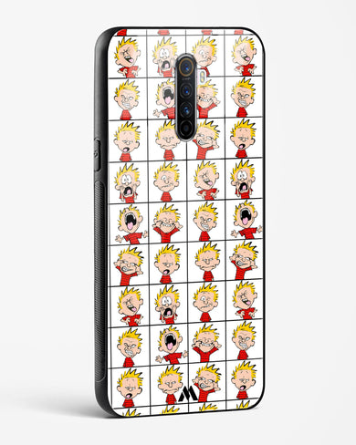 Calvin Making Faces Glass Case Phone Cover (Realme)