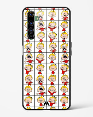 Calvin Making Faces Glass Case Phone Cover (Realme)