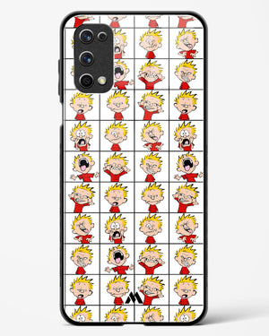 Calvin Making Faces Glass Case Phone Cover (Realme)