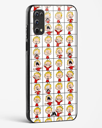Calvin Making Faces Glass Case Phone Cover (Realme)