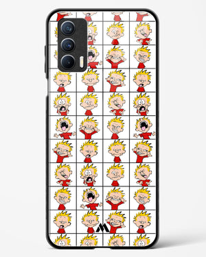 Calvin Making Faces Glass Case Phone Cover (Realme)