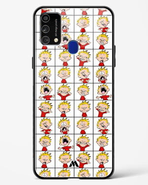 Calvin Making Faces Glass Case Phone Cover (Samsung)