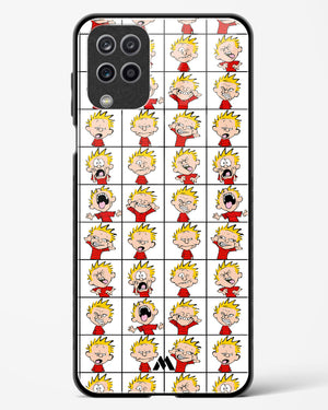Calvin Making Faces Glass Case Phone Cover (Samsung)
