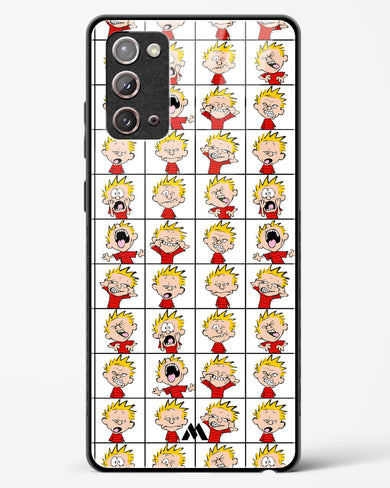Calvin Making Faces Glass Case Phone Cover (Samsung)