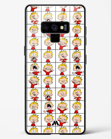 Calvin Making Faces Glass Case Phone Cover (Samsung)