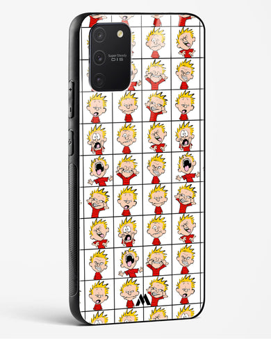 Calvin Making Faces Glass Case Phone Cover (Samsung)