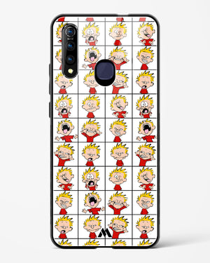 Calvin Making Faces Glass Case Phone Cover (Vivo)