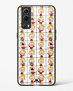 Calvin Making Faces Glass Case Phone Cover (Vivo)