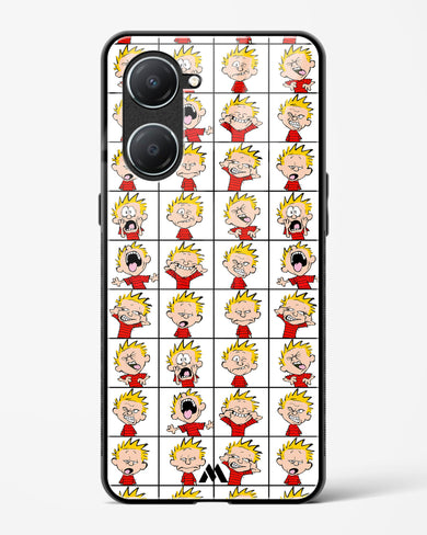 Calvin Making Faces Glass Case Phone Cover (Vivo)