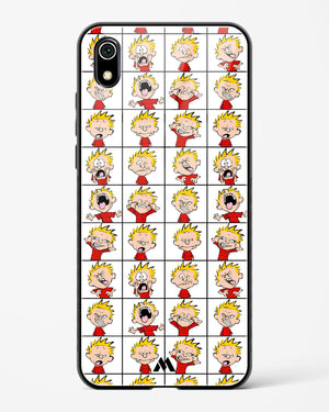 Calvin Making Faces Glass Case Phone Cover-(Xiaomi)