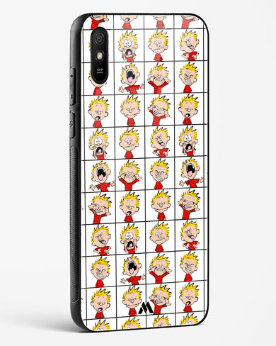 Calvin Making Faces Glass Case Phone Cover-(Xiaomi)